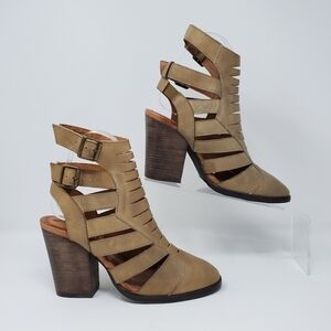 Free People Women Hayes Heel Boots Faded Khaki Women's Multi size New